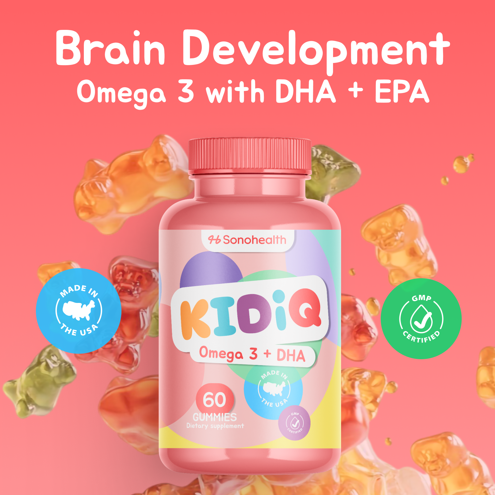 KIDiQ - Brain Development Supplement image 1