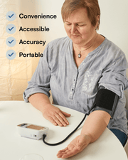 BPpro - FDA Approved Blood Pressure Monitor – Extra Large Screen, Dual User, Built-in Memory image 2