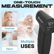 ThermoMax - Smart Medical Grade Touch-less Forehead Thermometer - Bluetooth and App Connectivity with Built-in Memory image 4
