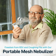 Portable Mesh Nebulizer - Respiratory RSV & Cough Relief (for Infants & Adults) image 6