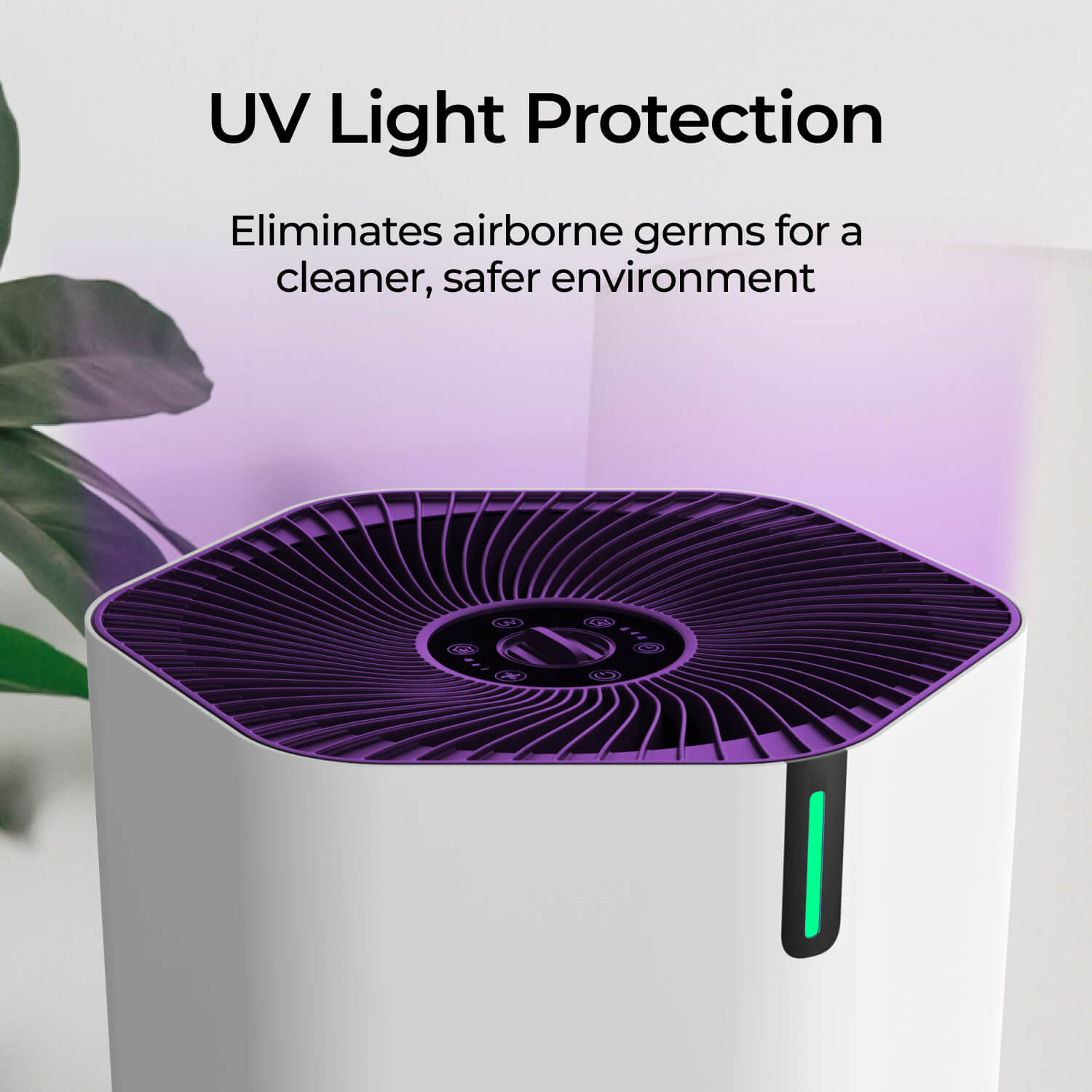 SonoHealth AirPro HEPA 14 Air Purifier with 3-Stage Filtration and UV-C Function