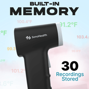 ThermoMax - Smart Medical Grade Touch-less Forehead Thermometer - Bluetooth and App Connectivity with Built-in Memory image 6