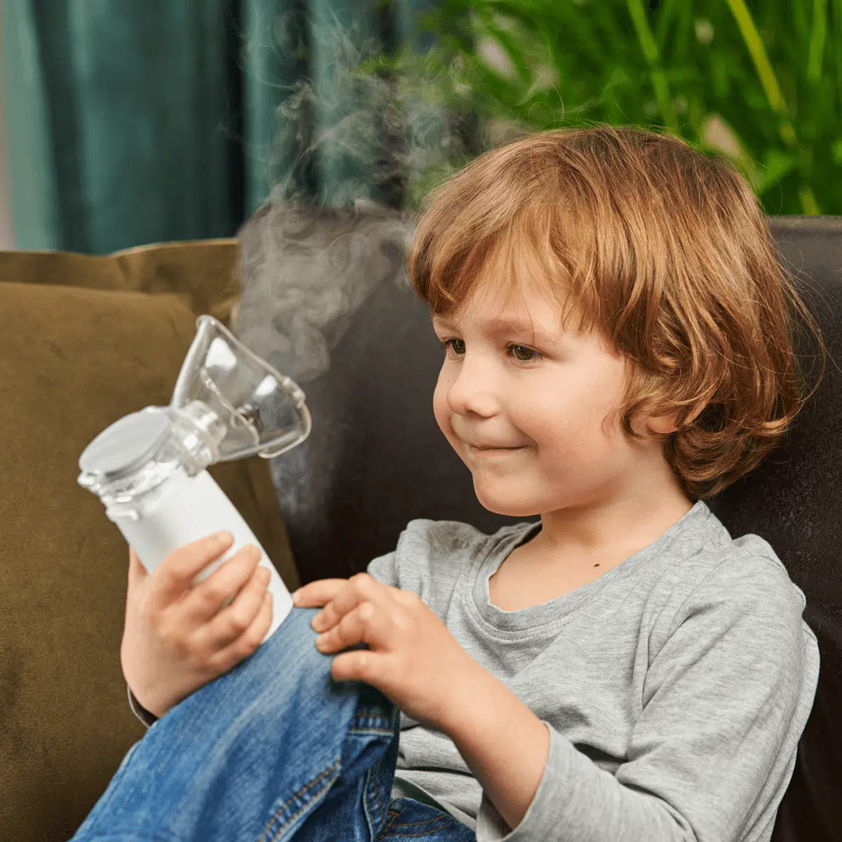 Portable Mesh Nebulizer - Respiratory RSV & Cough Relief (for Infants & Adults) image 5