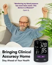 BPMAX – FDA Cleared - Smart Blood Pressure Monitor with Talking Voice Function for Elderly and Legally Blind image 2