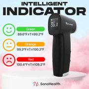 ThermoMax - Smart Medical Grade Touch-less Forehead Thermometer - Bluetooth and App Connectivity with Built-in Memory image 3
