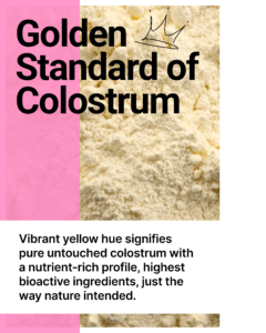 benefits of taking colostrum