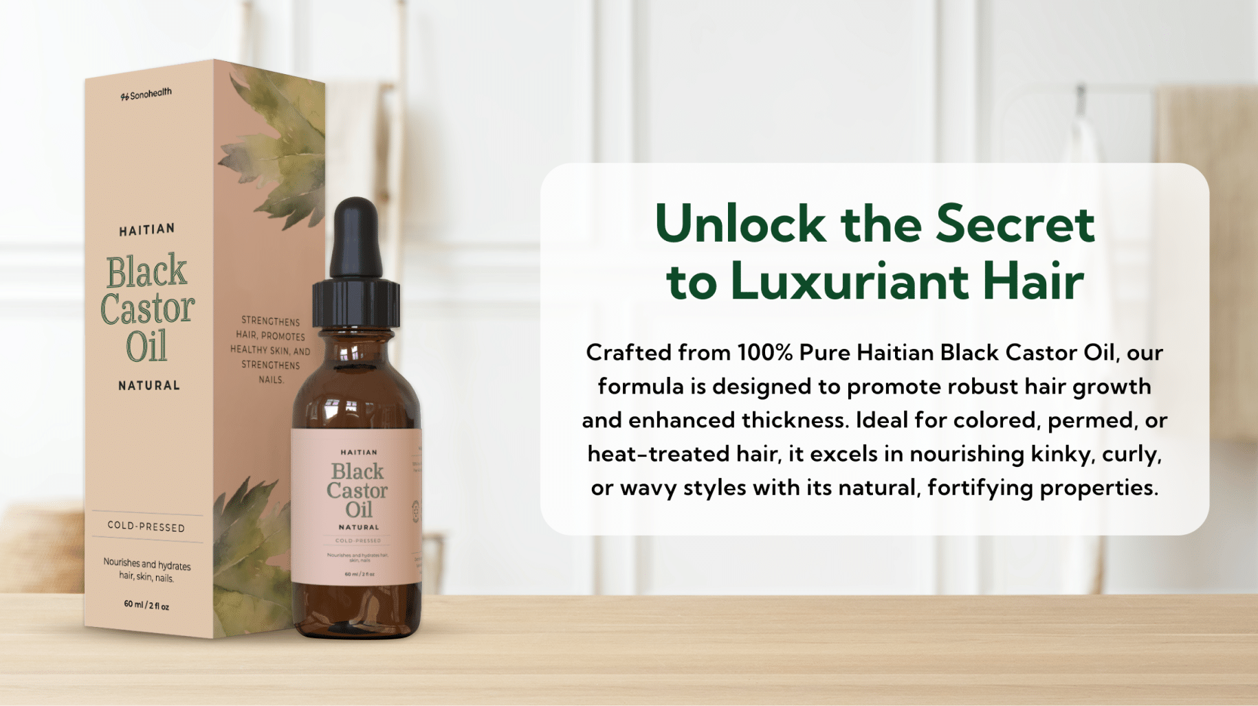 organic cold-pressed castor oil